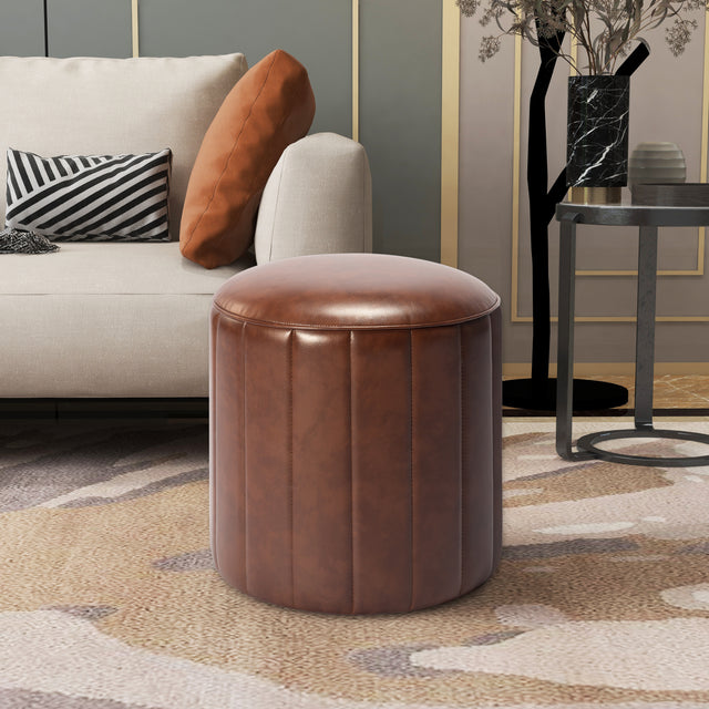 16.5” Round Ottoman