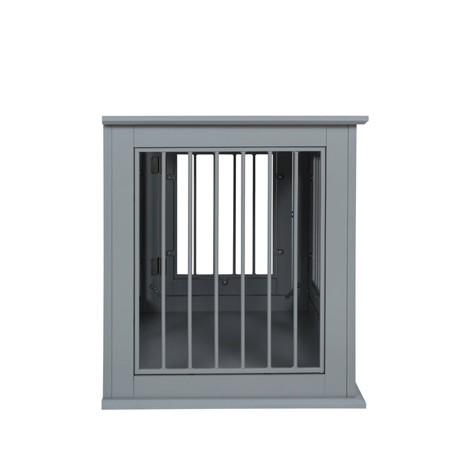 Pet house, Large Crate with Chew-Resistant Iron Bars, open from 2 directions