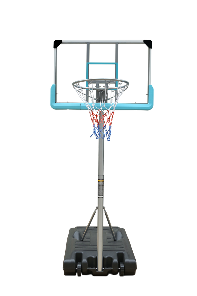 Portable Poolside Basketball Hoop Swimming Pool 4ft to 6.5ft Height-Adjustable Basketball System Goal Stand for Kids