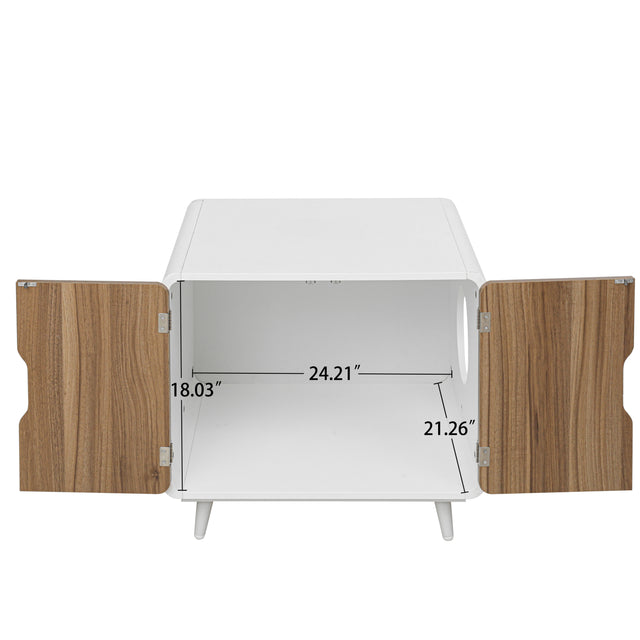 Pet house,Hidden Cat Home Side Table,Suitable for bedroom, living room, study and other spaces