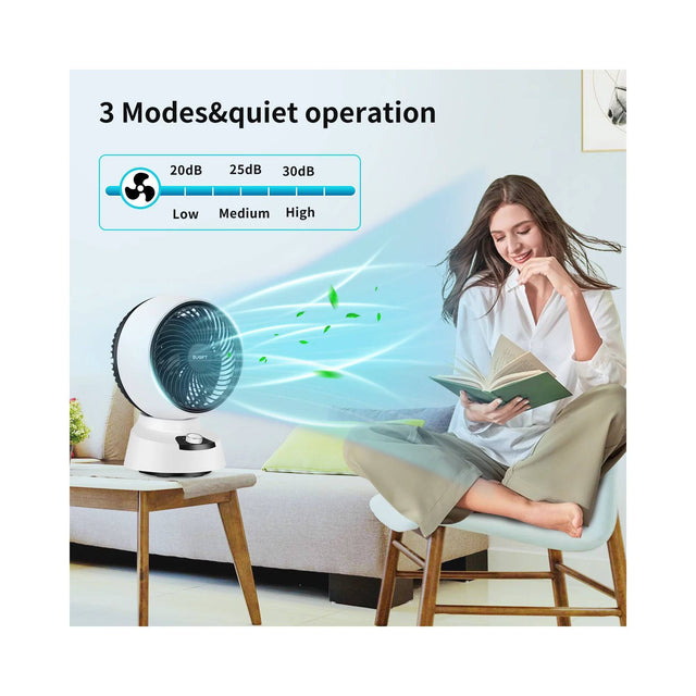 9in Desktop Fan with 3 Speeds