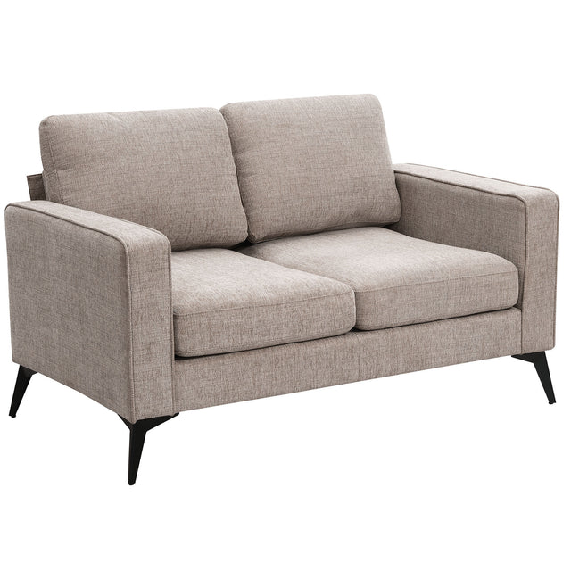 [VIDEO provided] [New]Modern 3-Piece Sofa Sets with Sturdy Metal Legs,Chenille Upholstered Couches Sets Including 3-Seat Sofa, Loveseat and Single Chair for Living Room Furniture Set (1+2+3 Seat)