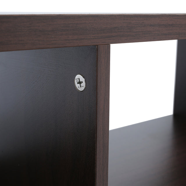 Shallow Floating TV Console, 60", Walnut