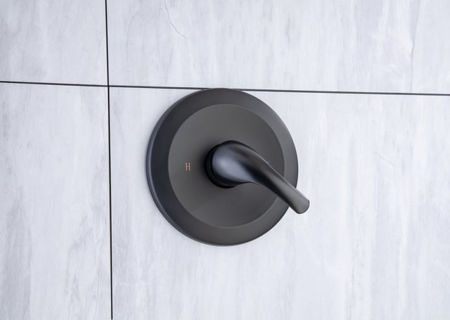 6 In. 6-Spray Balancing Shower Head Shower Faucet