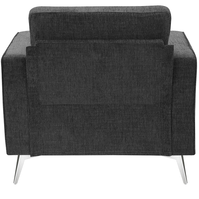 [VIDEO provided] [New]Modern 3-Piece Sofa Sets with Sturdy Metal Legs,Linen Upholstered Couches Sets Including 3-Seat Sofa, Loveseat and Single Chair for Living Room Furniture Set (1+2+3 Seat)