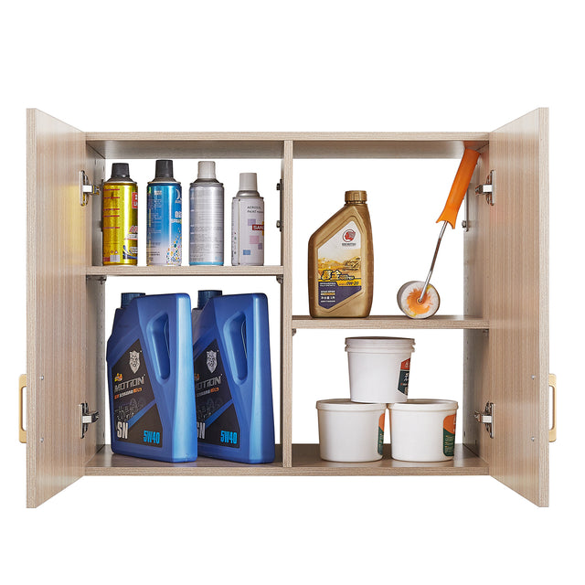 Wall Storage Cabinet ,Metal Wall Storage Cabinet with Lock for Kithen, Bathroom,Garage
