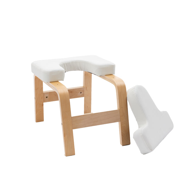 Hengming Yoga Inversion stool- Headstand Bench for Home & Gym, Relieve Stress, Strengthen Core, Improve Sleep & Digestion