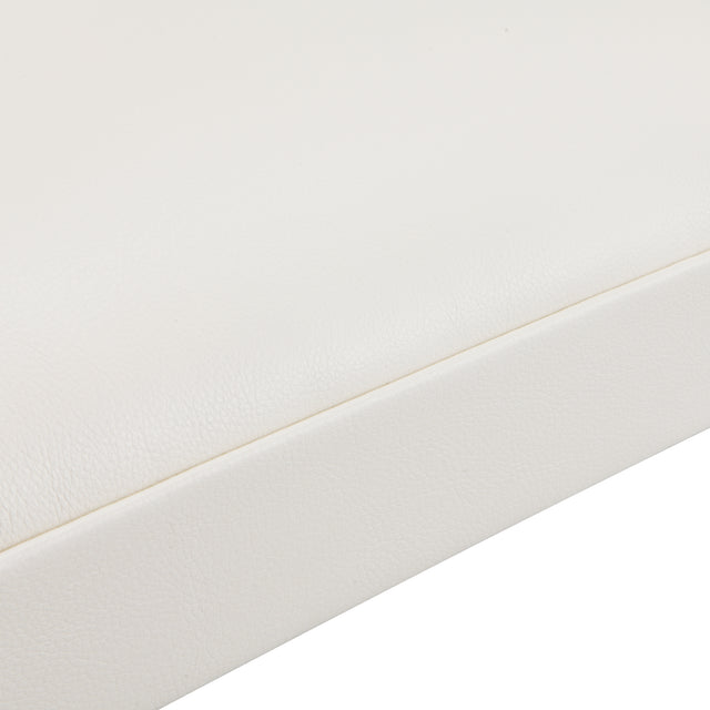 Dining chair (white breathing leather)