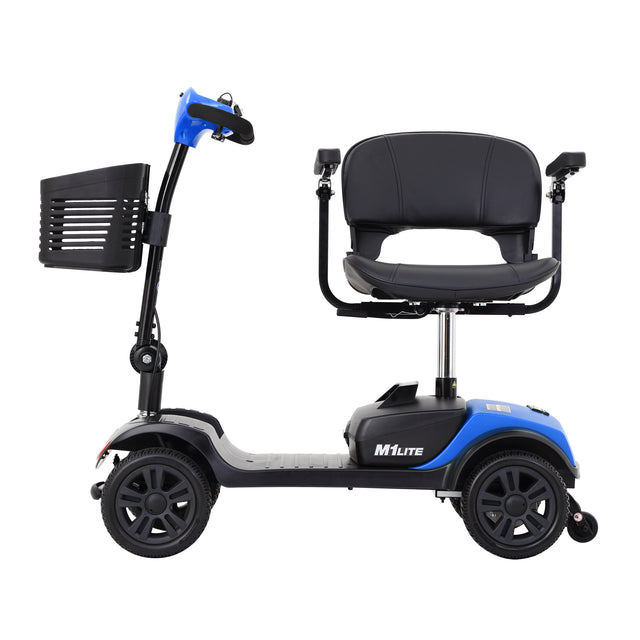 W42923315  [NO LED LIGHT] Compact Mobility Scooter- M1 LITE BLUE