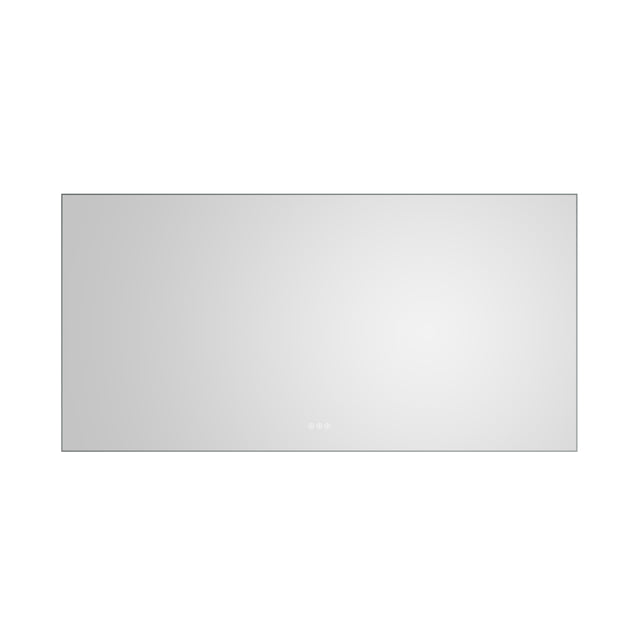 72x 36Inch LED Mirror Bathroom Vanity Mirror with Back Light, Wall Mount Anti-Fog Memory Large Adjustable Vanity Mirror