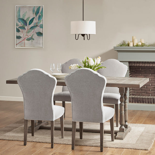 Tristan Rectangular Dining Table (2 pedestal leg)