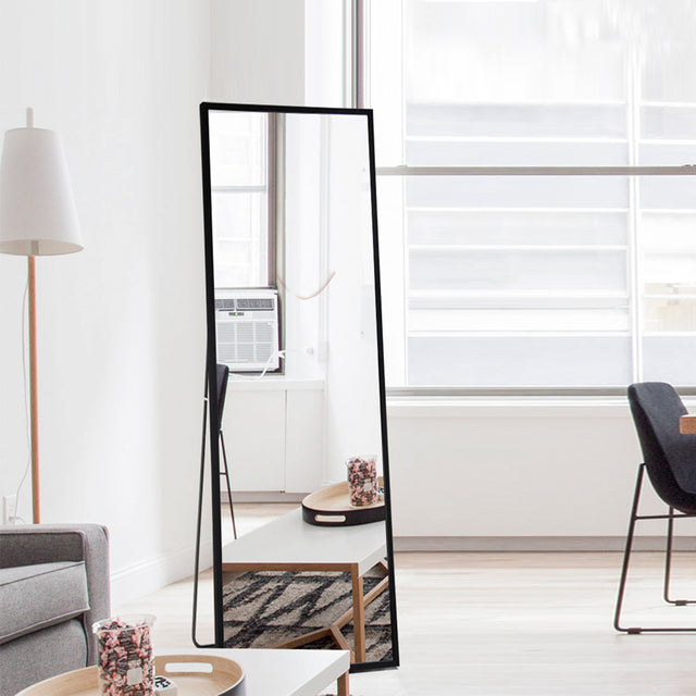 Cathy1700 500-b   Full Body Mirror Full Length Floor Mirror Free Standing Black Dressing Mirror Home Décor (59” x 19.7”)