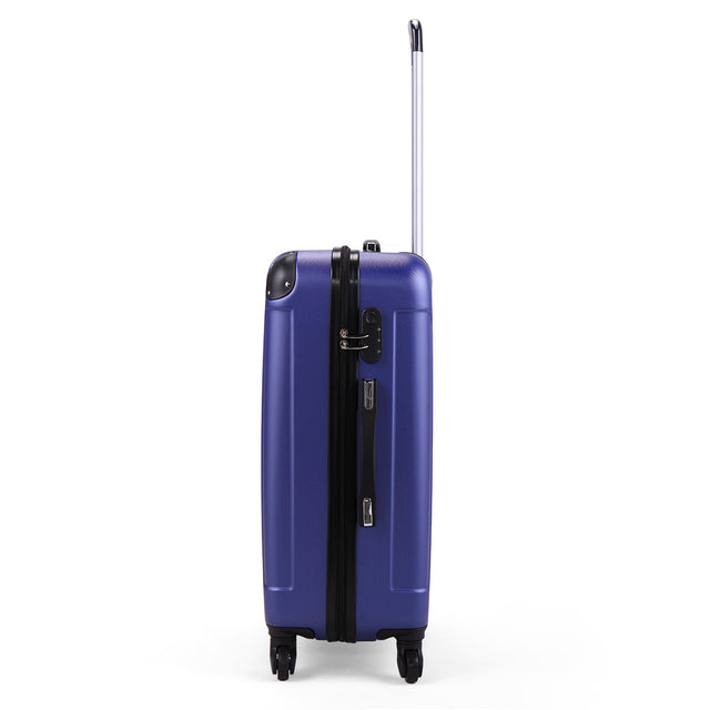 3-Piece Luggage Set (20/24/28), Expandable Carry on Suitcase with Spinner Wheels, Deep Blue