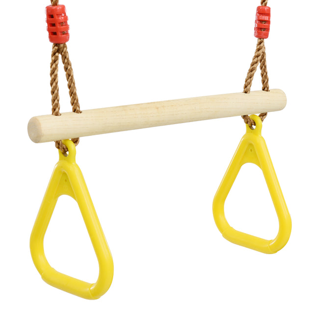 Outdoor Toddler Saucer Swing Set for Backyard, Playground Tree Swing Sets with Steel Frames,  with Disc Tree Swing Playset