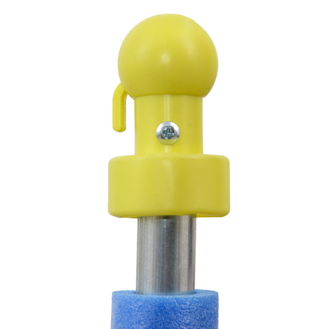 15FT Trampoline for Kids with Safety Enclosure Net, Basketball Hoop and Ladder, Easy Assembly Round Outdoor Recreational Trampoline