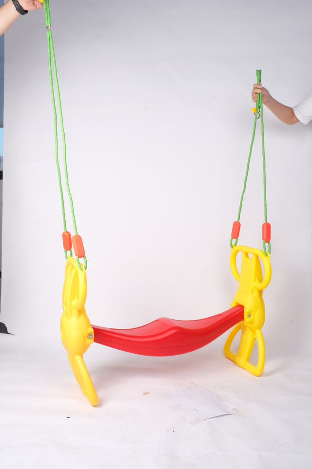 Multi-Child Swing Set Back to Back Rider Glider