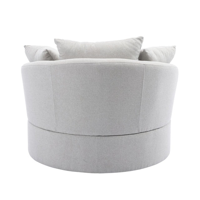 Modern  Akili swivel accent chair  barrel chair  for hotel living room / Modern  leisure chair