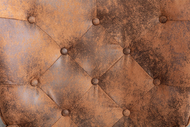 COOLMORE  Accent chair  Living Room/Bed Room, Modern Leisure  Chair  Coffee color Microfiber fabric