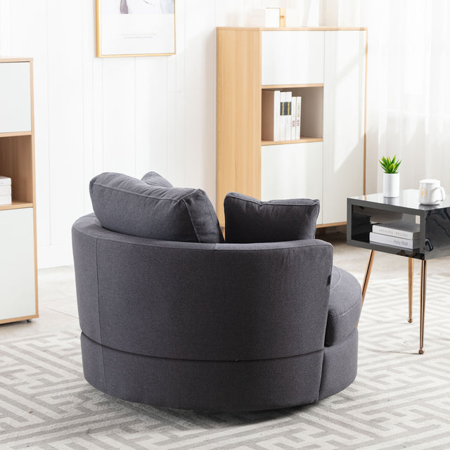 Modern  Akili swivel accent chair  barrel chair  for hotel living room Modern  leisure chair