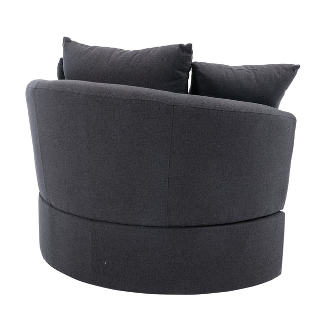 Modern  Akili swivel accent chair  barrel chair  for hotel living room / Modern  leisure chair