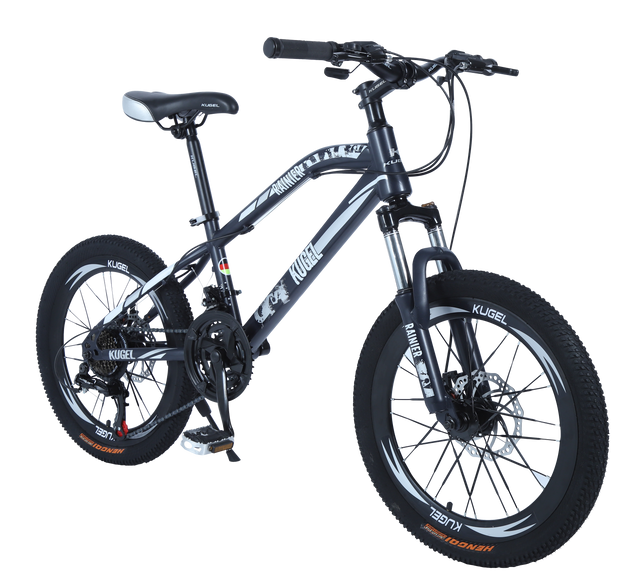 Kids RAINIER MODEL 20"STEEL MTB Bike Black/White