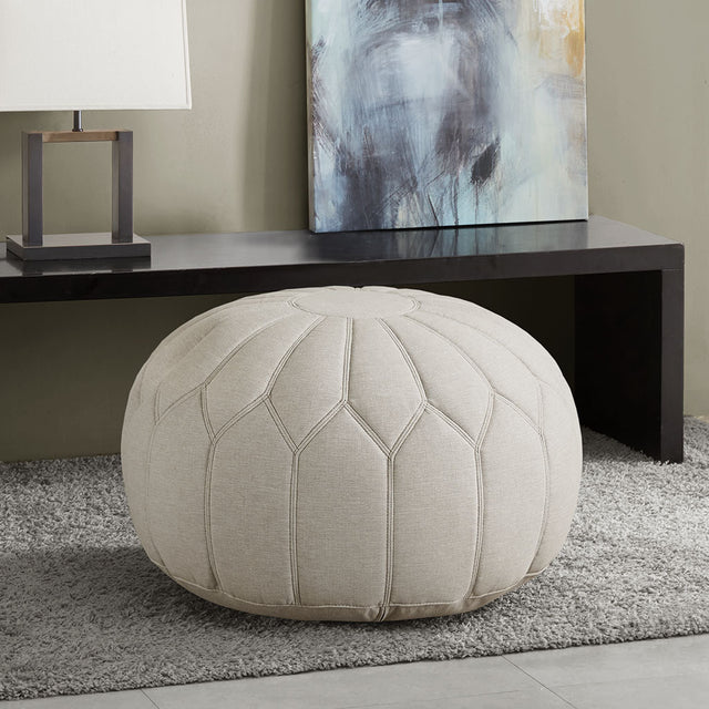 Kelsey Round Pouf Ottoman