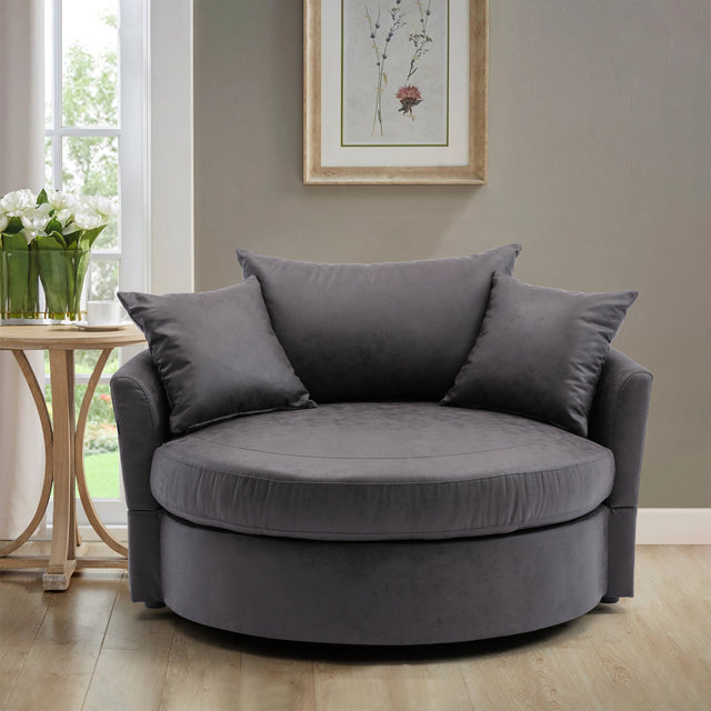 Modern  Akili swivel accent chair  barrel chair  for hotel living room / Modern  leisure chair(notice :contact us for more detail)
