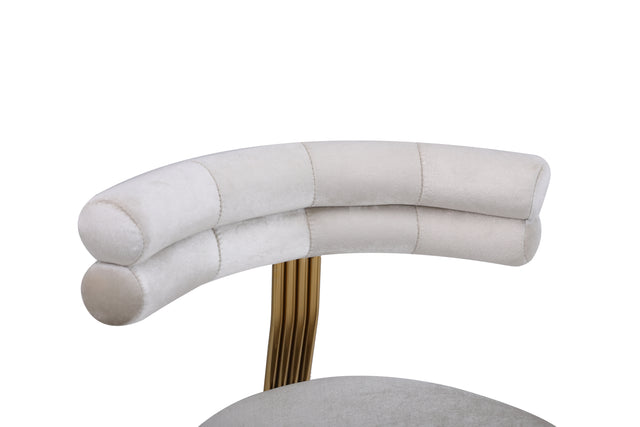 Bar Stools with Back and Footrest Counter Height Dining Chairs (2PCS/CTN)