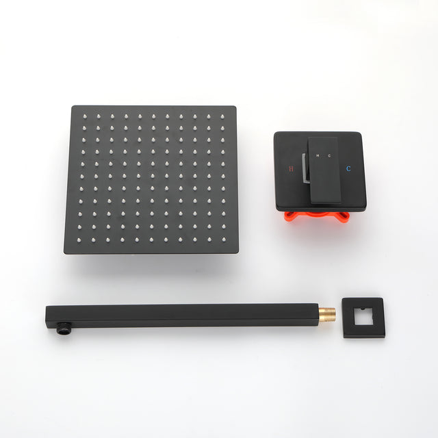 Complete Shower System with Rough-in Valve