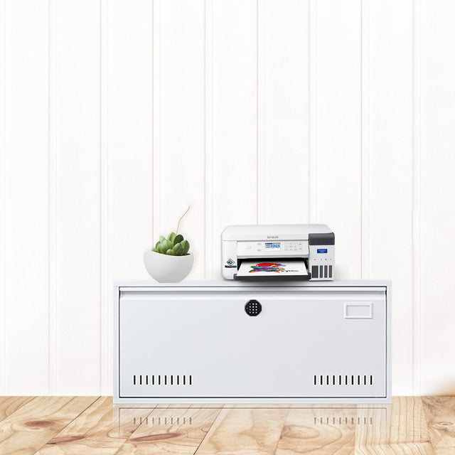 Electronic Digital Lateral File Cabinet, Large Drawer Metal Filing Cabinet with Hanging Rod for letter, A4, documents and so on, for Home Office using, Assembly Required