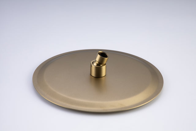 Shower Faucet Set, Wall Mount Round hower System Mixer Set, 10 Inch Rain Shower Head , Solid Brass, Rough-in Valve Included