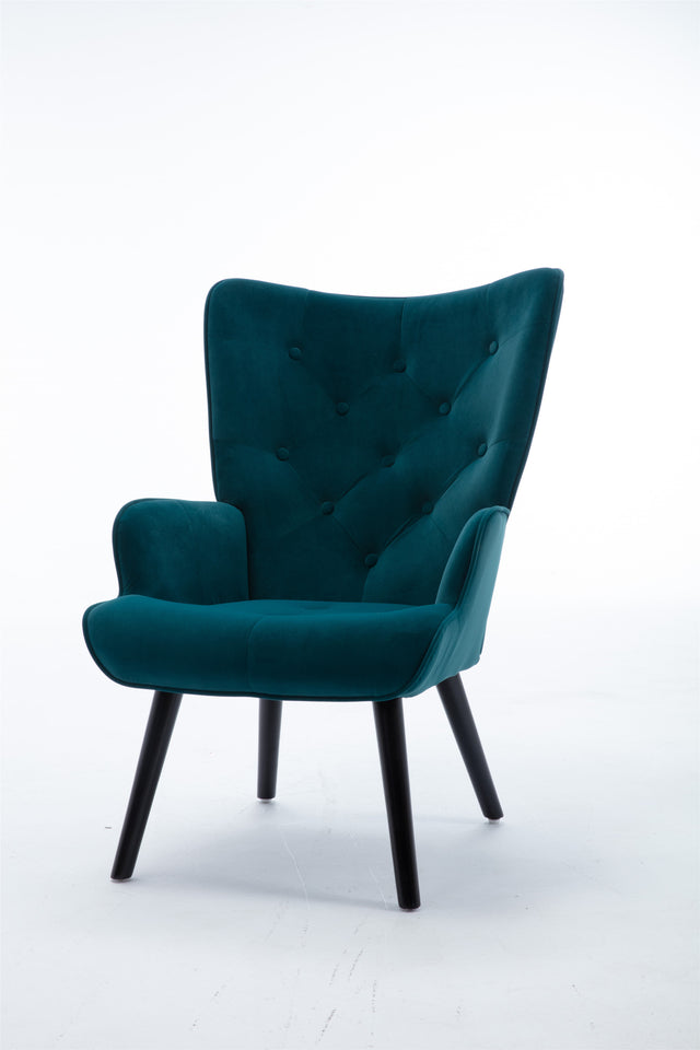 COOLMORE  Accent chair  Living Room/Bed Room, Modern Leisure  Chair  Teal