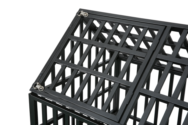 Heavy Duty Dog Cage  pet Crate with Roof