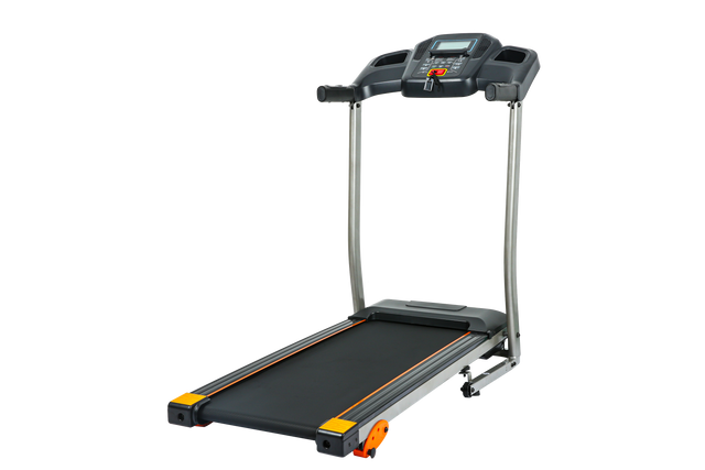 Folding Treadmill 2.5HP 12KM/H, Foldable Home Fitness Equipment with LCD for Walking & Running, Cardio Exercise Machine, 4 Incline Levels, 12 Preset or Adjustable Programs, Bluetooth Connectivity, Bla