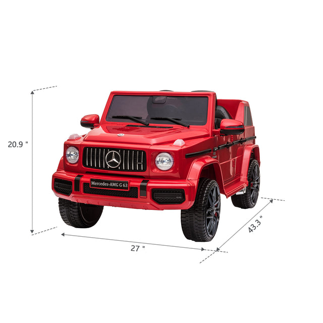 12V kids Ride On Jeep with Remote Control, Electric Car for Kids 3-6 Years, 3 Speeds, Music Story Playing, LED Lights, MP3 Player,Red
