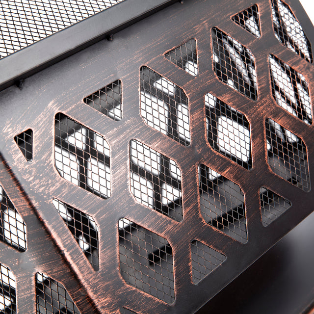 IRON FIRE PIT OUTDOOR