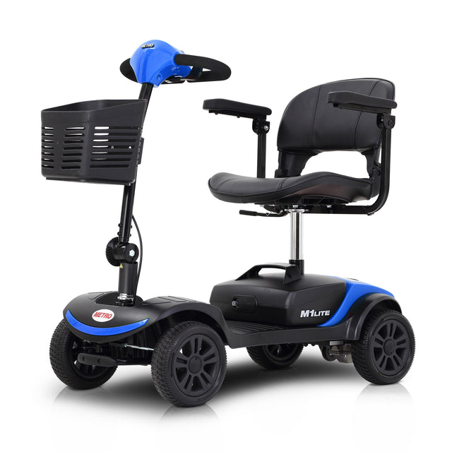 W42923315  [NO LED LIGHT] Compact Mobility Scooter- M1 LITE BLUE