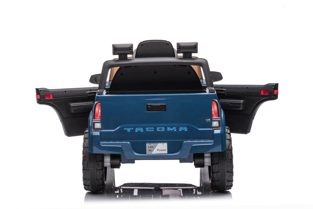 【PATENTED PRODUCT, DEALERSHIP CERTIFICATE NEEDE】Official Licensed Toyota Tacoma Ride-on Car,12V Battery Powered Electric Kids Toys