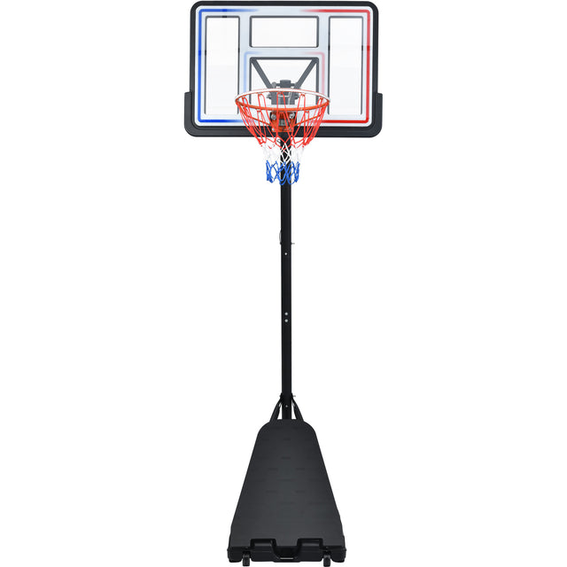 Portable Basketball Hoop Basketball System 8-10ft Height Adjustable for Youth Adults LED Basketball Hoop Lights, Colorful lights, Waterproof，Super Bright to Play at Night Outdoors,Good Gift for Kids