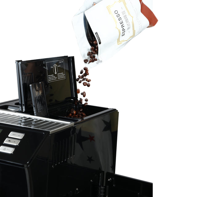 Dafino-206 Super Automatic Espresso & Coffee Machine, Black