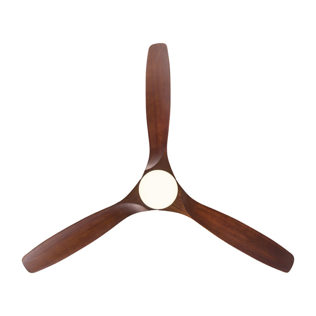 52 In.Intergrated LED Ceiling Fan Lighting with Solid Wood Blade