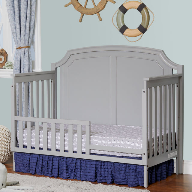 Alice 4-in-1 Convertible Crib Gray