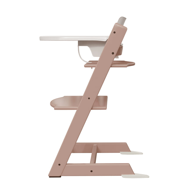 Adjustable solid wood beech baby dining chair detachable baby dinner plate baby multi-functional solid wood learning bench