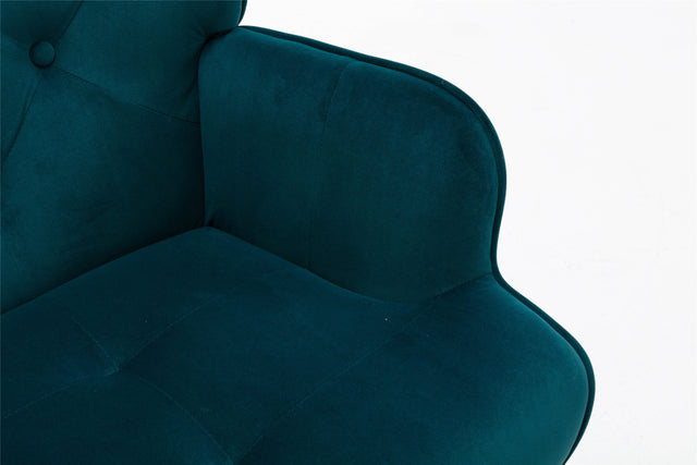 COOLMORE  Accent chair  Living Room/Bed Room, Modern Leisure  Chair  Teal