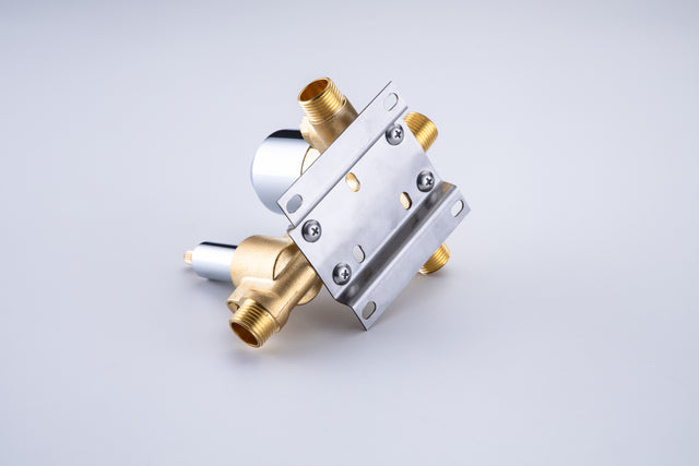 Tub Shower Faucets Sets Complete Bathtub Faucet Set Brushed Nickel Bathtub Shower System with Tub Spout, Bathroom Tub and Shower Faucet Combo Trim Kit with Rough-in Valve