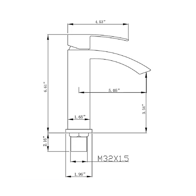 Single Hole Bathroom Faucet