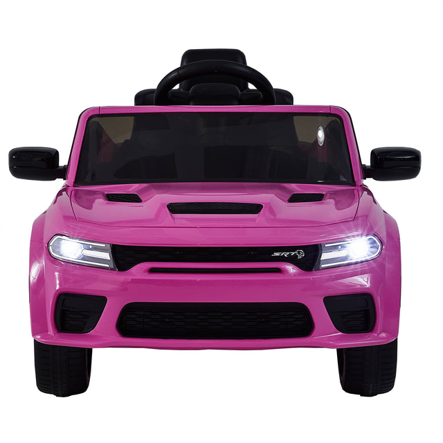 Licensed DODGE Charger，12v Kids ride on car W/Parents Remote Control ,electric car for kids,Three speed adjustable,Power display, slow start、USB,MP3 ,Bluetooth,LED light、Four wheel suspension