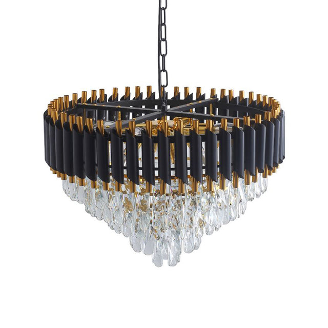 Modern American pendant diamond crystal chandelier -8 bulbs