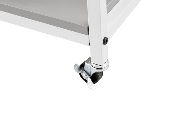 KITCH storage cabinet GRY, move with roller..