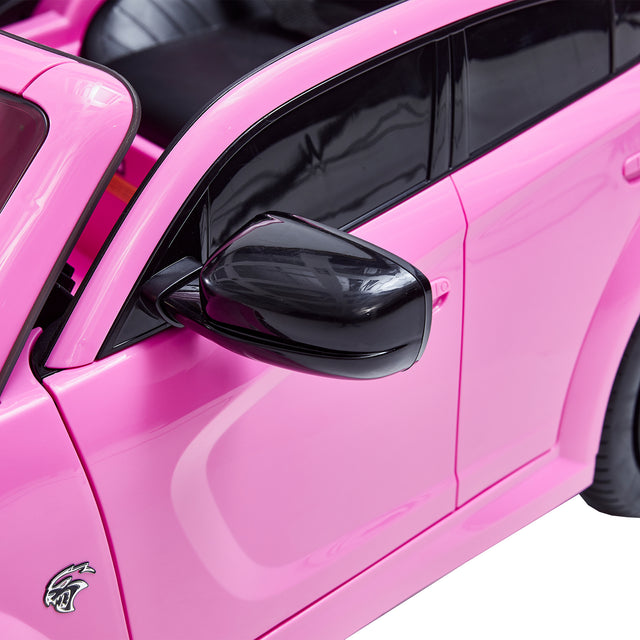 Licensed DODGE Charger，12v Kids ride on car W/Parents Remote Control ,electric car for kids,Three speed adjustable,Power display, slow start、USB,MP3 ,Bluetooth,LED light、Four wheel suspension